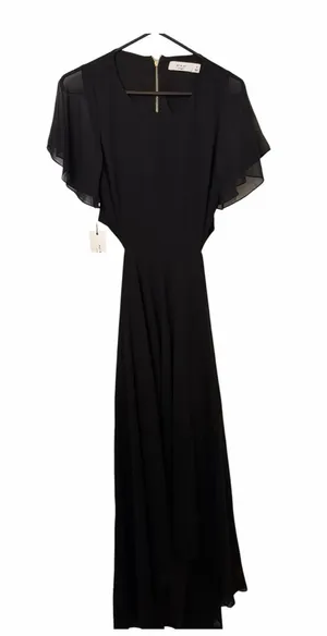 Ali & Jay Bohemian Rhapsody Black Cutout High-Low Dress size small NWT thumbnail 1