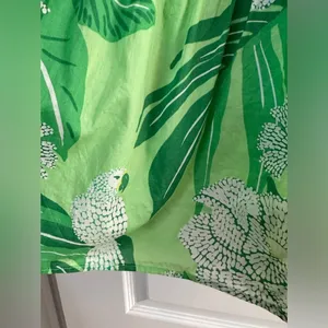 New FARM RIO Dewdrop Floral Green Mini Dress Size Large thumbnail 7