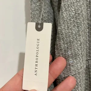 NWT ANTHROPOLOGIE‎ Claudette Sequin T-Shirt Knit Romper Jumpsuit Silver 0 thumbnail 7