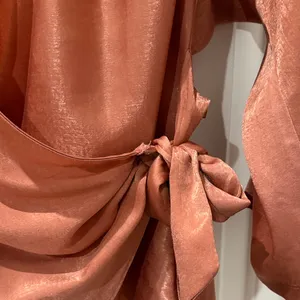 Zara Women's Blush Wrap Blouse thumbnail 3