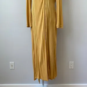 La Perla 2 Luxury‎ Silk Nightgown & Robe Set Lace Halter Maxi Lingerie Italy thumbnail 3
