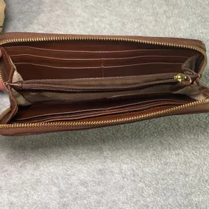 Michael Kors Tote Bag Purse Womens Large Tan Brown Signature Monogram Wallet Set thumbnail 13