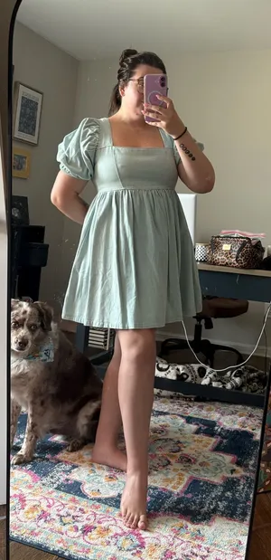 Denim dress thumbnail 1
