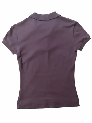 Lacoste Women’s Brown Short Sleeve Polo Shirt thumbnail 2