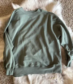 AbercrombieClassic Crewneck Sweatshirt - Sage Green thumbnail 1