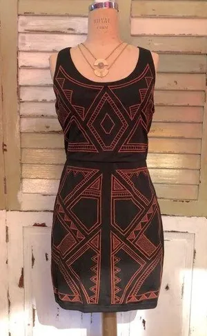 Jealous Tomato Embroidered Cut Out Dress thumbnail 1
