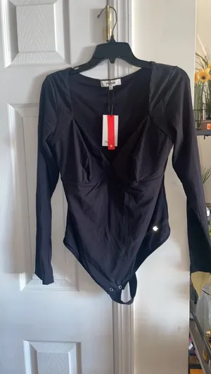 Popilush Black Bodysuit thumbnail 10