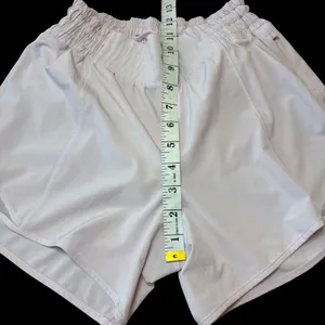 Lululemon Hotty Hot Shorts Women 4 Pink Lined Square Dot Athletic Running *flaw* thumbnail 9