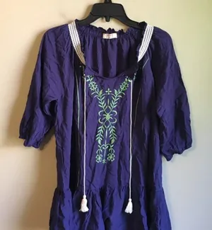 lida collection small/medium blue top‎ Blue thumbnail 1