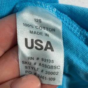 Fresh Produce Womens Blue Beach House Graphic T-Shirt Cotton USA Made Large thumbnail 6