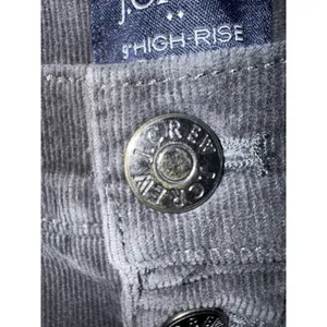 J.Crew Pants‎ Womens Size 29 Black Corduroy 9" High-Rise Skinny Button Fly thumbnail 3