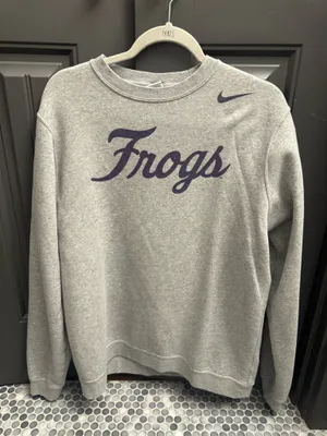 Nike TCU Horned Frogs Crewneck Sweatshirt thumbnail 1