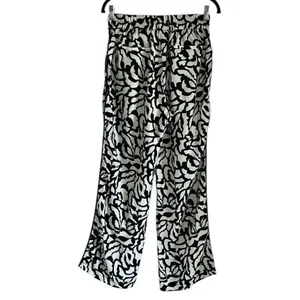 Monteau Black and White Pull on Dress Pants(Size Medium) thumbnail 4