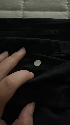 Lululemon Black  shorts thumbnail 3