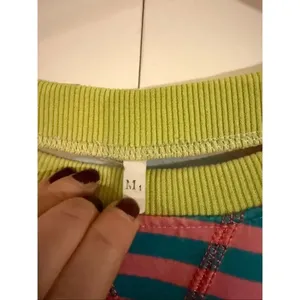 Amazon striped oversized crewneck sweater size M thumbnail 3