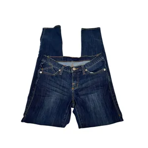 Rock & Republic‎ Womens Skinny Jeans Dark Wash Embroidered Logo Pockets Blue 4 thumbnail 4