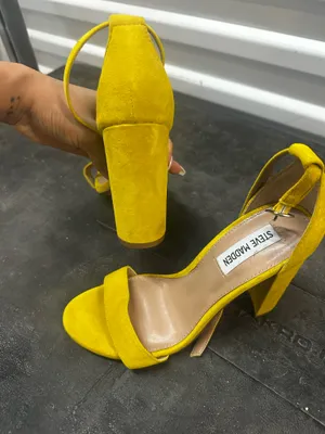 Heels Yellow Size 7.5 thumbnail 7