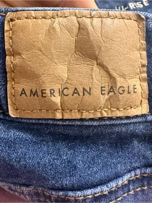 American Eagle Outfitters Dark Blue Skinny Jeans Women’s Size 6 thumbnail 8