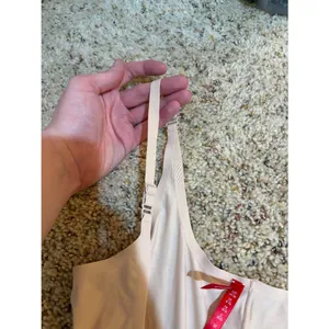Spanx Open-Bust Mid-Thigh Bodysuit Shapewear Nude Beige thumbnail 6