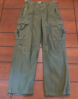 TNA Green Cargo jeans 00 pants thumbnail 1