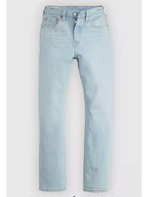 New Levi's 27x30 Premium 501 Original Fit Women's Jeans Wow Me Over Light Wash thumbnail 5