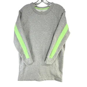Athleta Round Trip Sweatshirt Dress Womens M Gray French Terry Sporty Athleisure thumbnail 2