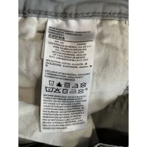 Levis Light Blue‎ S67 Athletic Denim Jeans Slim Straight Size 31x30 Mid Rise thumbnail 5