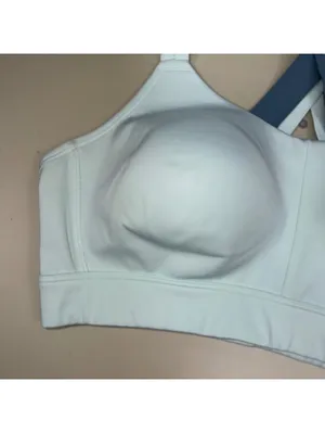 Under Armour Women’s High Impact Sports Bra Mint Racerback Padded Size Large thumbnail 2