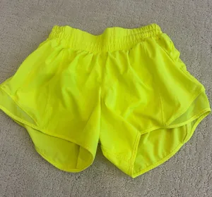 Yellow Lululemon Hotty Hot Shorts thumbnail 1