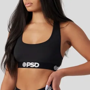 PSD Solids Sports Bra Black Small NWT thumbnail 3