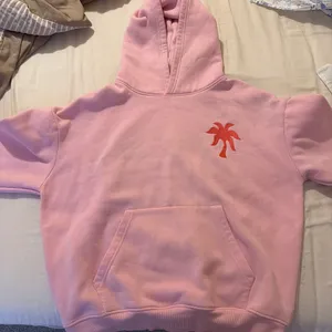 Pink Palm Puff Hoodie thumbnail 1
