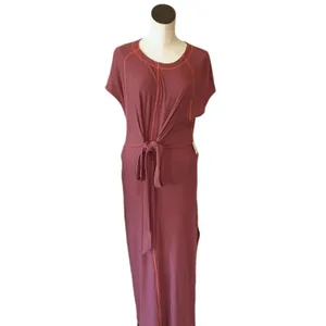 NWT Free People Sunni Tie Back Maxi Dress IN WILD GINGER Medium thumbnail 6