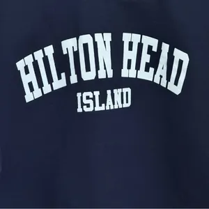 Hilton Head‎ Island Navy Crewneck Sweatshirt M Coastal Preppy thumbnail 3