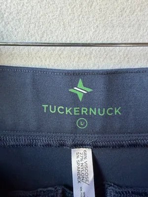 Tuckernuck Ponte Knit Wide Leg Pants Blue Minimalist‎ Athleisure Large thumbnail 4