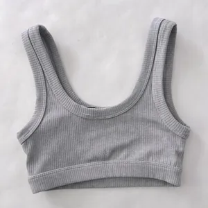 Alo Yoga Wellness Bra in Heather Gray Size XS $89 thumbnail 4