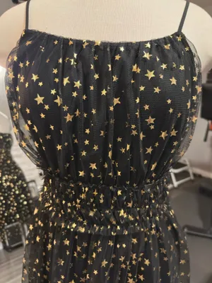Boutique Dress metallic and black thumbnail 3
