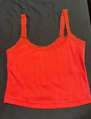 Red Urban Outfitters Top thumbnail 1