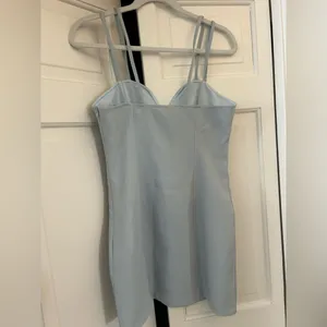 Sexy V Blue Women's Dress Size M thumbnail 3
