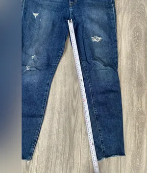 Hudson - Blair High Rise Super Skinny Ankle Medium/Dark Wash Jeans - Size 30 thumbnail 9