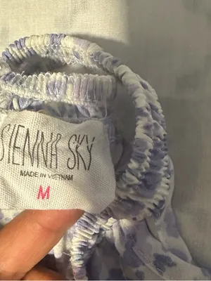 Sienna Sky Lavender Floral Halter Top thumbnail 4