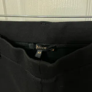 New Quince Ultra Stretch Ponte Straight Leg Pants Women’s extra small‎ XS Black thumbnail 6