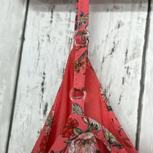Promod Floral Cottagecore Dress XL Pink Boho Fairycore Flowy Summer Cami thumbnail 5