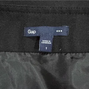 Gap Black Zipper Mini Skirt Women’s 1 thumbnail 3