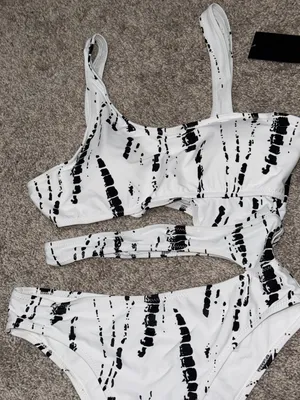 Bewicked large Scoop Neck Cutout Front side High Cut Monokini One Piece Swimsuit thumbnail 2