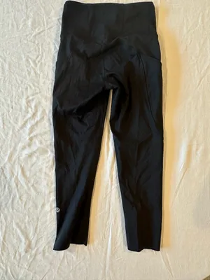 Lululemon Leggings Capri Black thumbnail 2