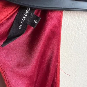 Olivaceous small burgundy dress‎ thumbnail 3