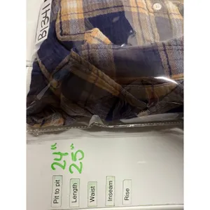 Aerie Gauzy Cotton Plaid Button Up Top Women Sz M Beach Cover Up‎ Coastal Boho thumbnail 5