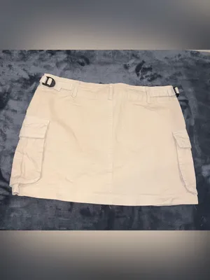 Brandy Melville John Galt Cargo Skirt One Size New with tag thumbnail 10
