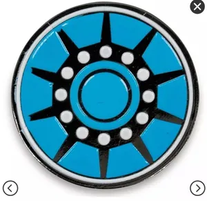 NWT Marvel Arc Reactor Pin thumbnail 1