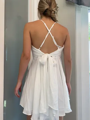 Hello Molly White Mini Dress thumbnail 6